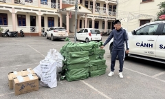 Bắc Giang: Bắt giữ đối tượng tàng trữ 330kg pháo