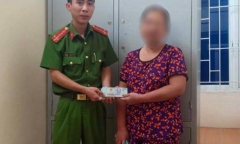 Ngăn chặn người phụ nữ chuyển tiền cho công an rởm để nhờ 