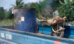 Vụ thi thể cháy đen trong thùng phi hé lộ tội ác trong căn nhà vắng (kỳ 1): Mùi khét, khói bốc nghi ngút