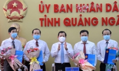 5 tân giám đốc sở ở Quảng Ngãi vừa được điều động, bổ nhiệm là ai?