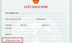 Mã số định danh của trẻ dùng để làm CCCD gắn chip được không?