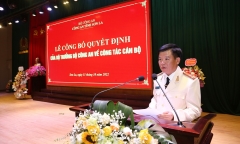 Tân Phó Giám đốc Công an tỉnh Sơn La vừa được bổ nhiệm là ai?