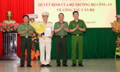 Tân Phó Giám đốc Công an tỉnh Khánh Hòa vừa được bổ nhiệm là ai?