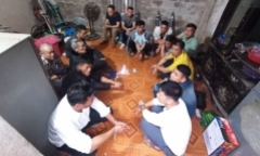 Bắt ổ xóc đĩa ở Quảng Ninh: Cụ ông 85 tuổi, người có bệnh lý tâm thân tham gia 