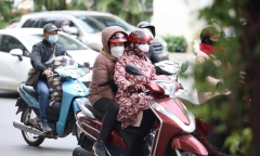 Đợt không khí lạnh ở miền Bắc kéo dài đến bao giờ?