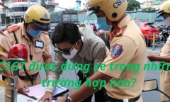 Từ 15/9, CSGT được dừng xe trong những trường hợp nào?