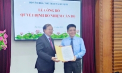 Tân Hiệu trưởng Trường Đại học Văn hóa TP.HCM là ai?