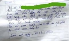 Vụ bé sơ sinh bị bỏ rơi gần nghĩa trang: Tờ tiền 500 nghìn cùng mẩu giấy viết vội có nội dung gì?
