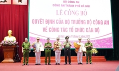 3 tân Phó Giám đốc Công an Hà Nội là ai?