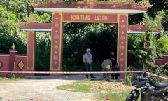 Vụ cha chết cháy, con trai thoi thóp ở cổng nghĩa trang: Mảnh giấy ở hiện trường viết gì?