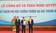 Tân Phó hiệu trưởng Trường Đại học Thương mại là ai?