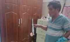 Vụ người phụ nữ trình báo bị trộm phá cửa, 