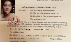2 chị em họ quê Nghệ An  được thông báo 
