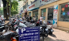 Yêu cầu 40 doanh nghiệp trông xe tại Hà Nội báo cáo thực hiện công nghệ thu phí 