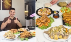 Có gì trong mâm cơm 800.000 đồng của Lê Anh Nuôi gây sốt cộng đồng mạng?