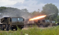 Video: Ukraine khoe uy lực của 'Ma cà rồng' RM-70 Vampire 