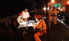 Vụ Chủ tịch phường Trần Phú không chịu đo nồng độ cồn: Lãnh đạo quận Hoàng Mai nói gì?