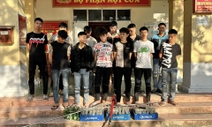 Kịp thời ngăn chặn vụ hỗn chiến giữa hai nhóm 