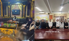 Hà Giang: Kiểm tra quán karaoke, phát hiện nhóm đối tượng đang 