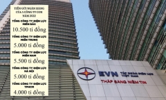Vì sao các công ty con của EVN gửi ngân hàng hàng chục ngàn tỷ đồng?