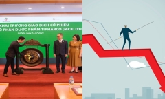 Giá cổ phiếu Dược phẩm Tipharco (DTG) giảm 21,9%