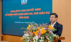 Tân Giáo sư duy nhất của Trường Đại học Kinh tế TP.HCM năm 2023 là ai?