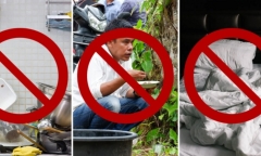 Ngồi xổm khi ăn, sống bừa bộn bị đề xuất xử phạt tại Trung Quốc