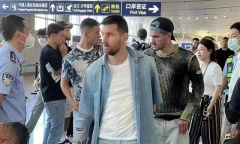 Messi tạo cơn sốt lớn khi vừa đáp chuyên cơ tới Trung Quốc