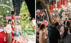 Những địa điểm chụp ảnh Noel không thể bỏ qua ở Hà Nội, đốn tim bất cứ du khách nào ghé qua