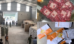 Công an đột kích kho hàng ở Long An, phát hiện gần 50 tấn mặt nạ dưỡng da không rõ nguồn gốc