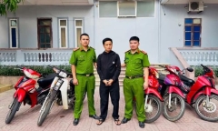 Bắt đối tượng có 2 tiền án về tội Trộm cắp tài sản vẫn