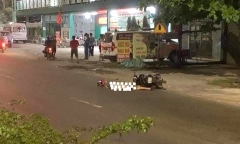 Người đàn ông tử vong trên đường ở Bình Dương: Nghi xe tải cán rồi bỏ trốn
