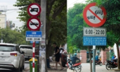 Biển cấm xe khách có cấm xe tải không?