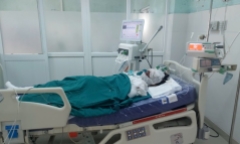 Kon Tum: Nghi nổ bình gas, 3 người bị thương nặng