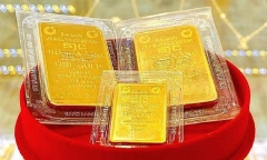 Vàng miếng SJC tăng giá 