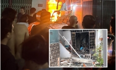Hiện trường vụ cháy nhà ở TP.HCM, 3 mẹ con tử vong