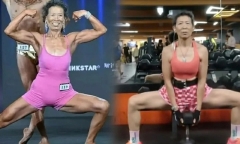 Cụ bà 71 tuổi khoe cơ bụng 6 múi, giành giải cuộc thi thể hình ở tuổi xế chiều
