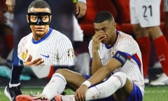 Mbappe không cần phẫu thuật, sẽ dùng mặt nạ thi đấu tại EURO 2024