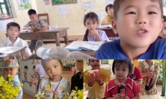 Cảm động những món quà độc đáo học sinh tặng 
