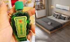 Để một lọ dầu gió ở đầu giường có tác dụng gì?