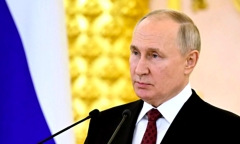 Tổng thống Putin: Không ai có thể ngăn cản hoặc làm chậm sự phát triển của Nga
