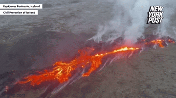 Clip: Cảnh quay núi lửa ở Iceland đẹp ngỡ ngàng