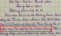 Bản kiểm điểm của học sinh tiểu học khiến cộng đồng mạng cười ngất