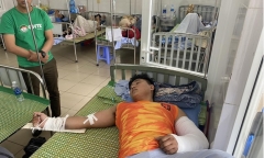 Thông tin mới nhất vụ shipper bị đánh gãy hai tay ở Quảng Ngãi