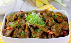 Công thức làm món bò kho gừng, thơm ngon béo ngậy