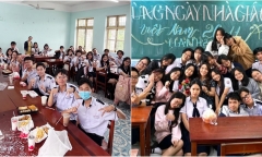 Phú Yên: Một trường học tặng tiền học sinh nhân ngày 20/11