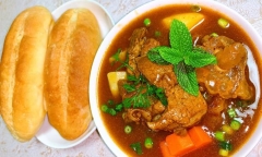 Công thức nấu bò sốt vang chuẩn vị miền Bắc