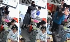 Cô giáo có hành động bất ngờ khi thấy học sinh bật khóc giữa lớp vì bố mất sớm, mẹ bỏ đi