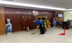 Tuổi trẻ Hội Luật gia Việt Nam hưởng ứng “Ngày chủ nhật xanh lần 3
