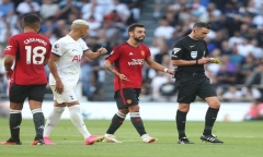 Bruno Fernandes bày tỏ sự thất vọng khi VAR không đứng về phía MU